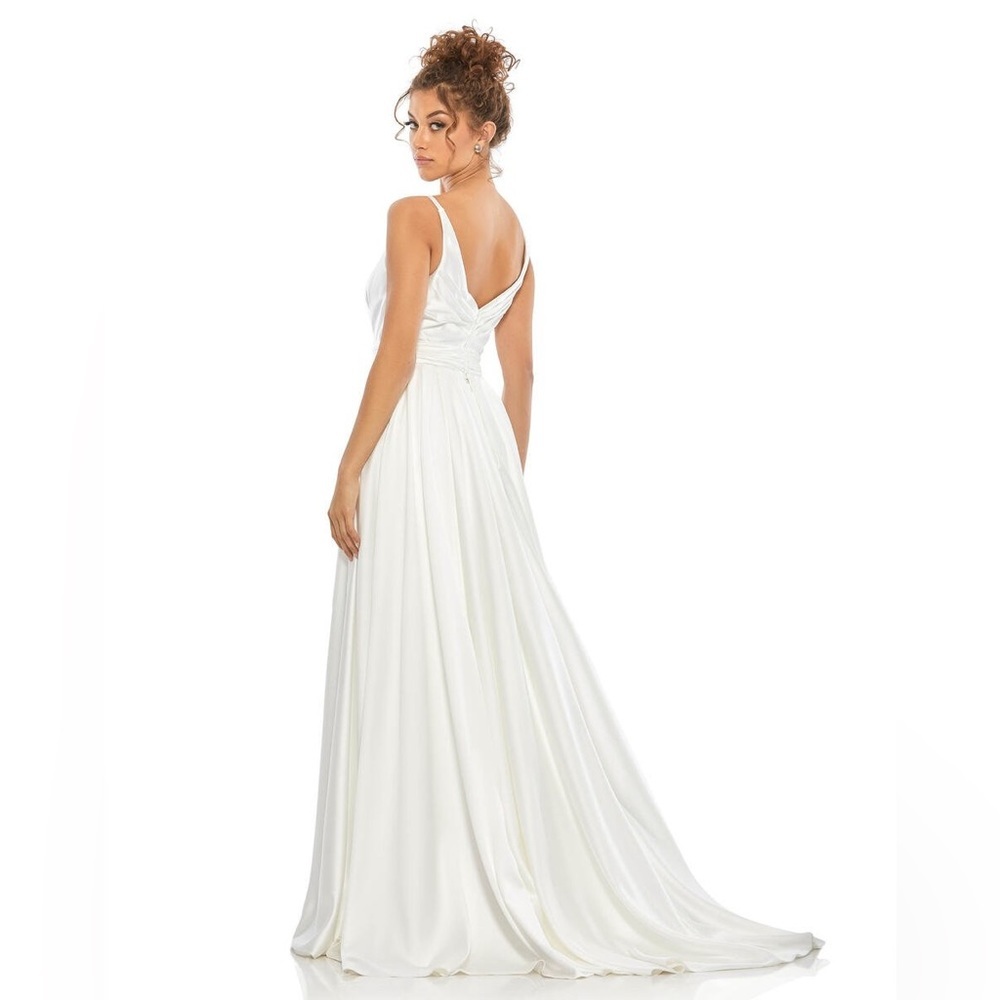Mac Duggal White Dress - Picture 12 of 16